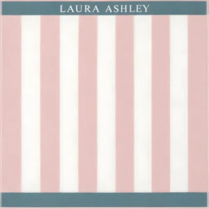 Laura Ashley Kitchen Towel - Blush Vertical Stripes