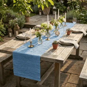 Migros Blue Table Runner