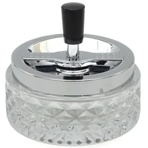 Migros Rotary Glass Ashtray by Cucina & Tavola