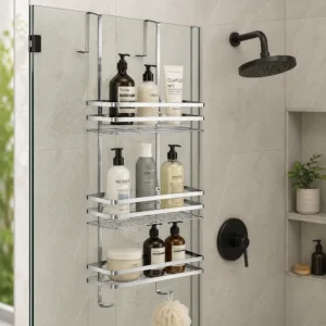 Miomare 3-Tier Stainless Steel Hanging Bathroom Rack