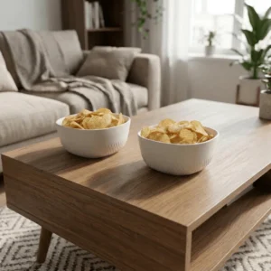 Moods Set of 2 Beige Bowls