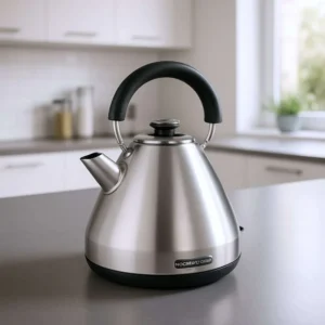 Morphy Richards Venture Pyramid Kettle Red Or Stainless steel