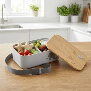 Sabatier Rice Fiber Lunch Box - 1000 ml