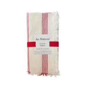 Set of 6 Napkins by Au Natural
