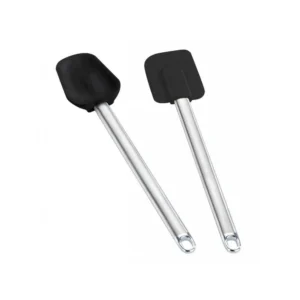 Silicone dough scraper & spatula 2 pieces. By Wenko