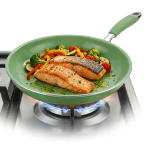 Style n' Cook Green Non-Stick Frying Pan