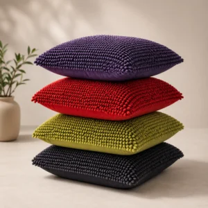 Tiseco Cushion - Chenille Tufted Fabric