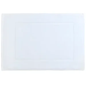 Wenko ALLSTAR Terry Cloth Bath Mat Zen White