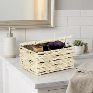 Wenko bath-box Vabriano with lid