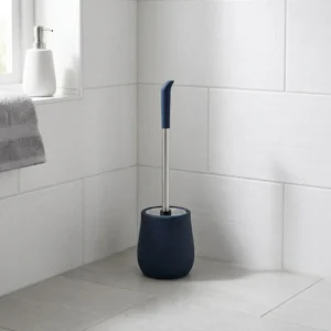 Wenko Ceramic toilet brush set Sydney Blue