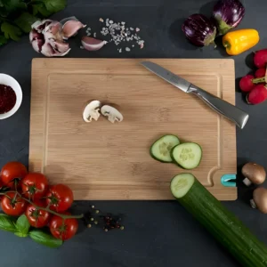 Wenko Chopping Board with Knife Sharpener