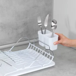 Wenko Dish drainer Clean with cutlery basket