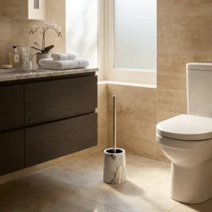 Wenko Marble toilet set Onyx