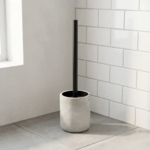 Wenko Marola Ceramic Toilet Brush And Holder