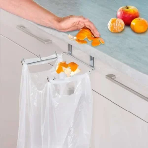 Wenko Metal Bin Bag Holder Shelf