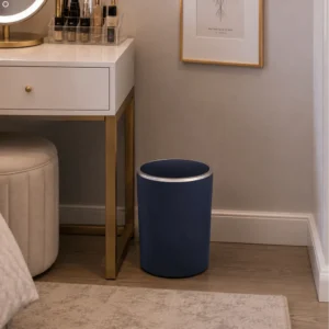 Wenko Swing lid bin Inca - dark blue