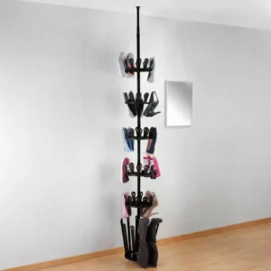 Wenko Telescopic shoe and boot rack Achilles (30 pairs)