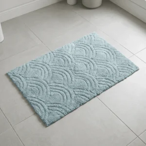WENKO Turquoise Mermaid Bath Mat